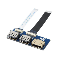 USB -Compatible Adapter Connector for Raspberry Pi Compute Module 4 CM4 IO Base Board Kit