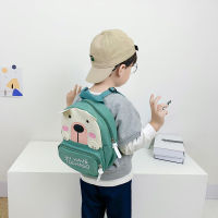 Canvas Children School Bags Kids Kindergarten Backpacks Cartoon Bear School Bag Cute Toddler Backpack for Girl Boy Student Bags