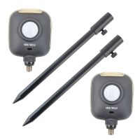 2 Alarm 2 Rod pod Bank Watcher Monitor Anti Theft Security Alarm XT1 Motion Detector For Carp Fishing