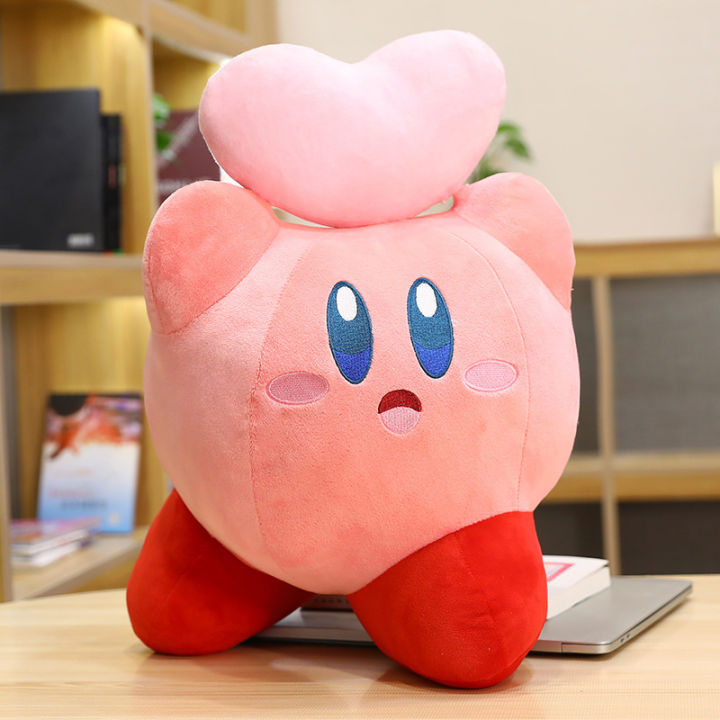 32-60cm-kawaii-kirby-stuffed-toy-anime-peripheral-game-characters-chef-strawberry-soft-plush-dolls-pillow-decorate-kids-gift