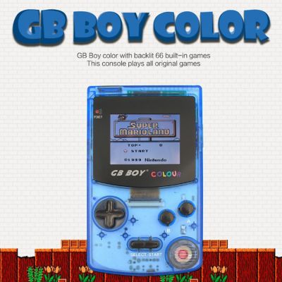 【YP】 2022 new Boy Color Handheld Game 2.7  Classic Console Consoles With Backlit 66 Built-in Games