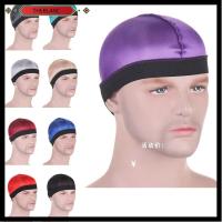 THEBLANC อีลาสติก หมวก durag ผู้ชาย สีทึบทึบ ระบายอากาศได้ระบายอากาศ หมวกลายคลื่น ของใหม่ หลากสี หมวก durag หลากสี สำหรับผู้ชาย