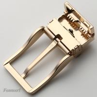 [Fenteer1efMY❤] Alloy Reversible Belt Buckle Single Prong Rectangular Leather Belt Buckle