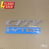 โลโก้ CITY i-VTEC ติดท้าย Honda ชุด 2 ชิ้น #สติ๊กเกอร์ติดรถ  #สติ๊กเกอร์ติดรถ ญี่ปุ่น  #สติ๊กเกอร์ติดรถยนต์ ซิ่ง  #สติ๊กเกอร์ติดรถยนต์ 3m