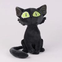 Suzume No Tojimari ตุ๊กตาหนานุ่ม Daijin Cat And Sadaijin Black Cat Plushie ตุ๊กตาของขวัญวันเกิดตุ๊กตาสัตว์ยัดไส้นุ่มสำหรับเด็กเล็ก