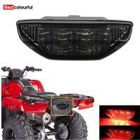 Redcolourful ไฟท้าย LED รถยนต์ Atv,ไฟเบรคท้ายรถจักรยานยนต์อะไหล่แต่งสำหรับ Honda Trx 250 300 400ex Trx400x