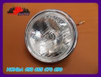 HONDA C50 C65 C70 C90 HEADLIGHT HEADLAMP SET (dia.4.5") // ไฟหน้า จานฉาย วงกลม (ขนาด 4.5 นิ้ว) สินค้าคุณภาพดี