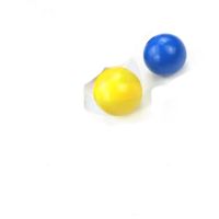 1piece Blue /yellow Plastic M4 M5 M6 M8 M10 M12 M14 M16 Thread Ball Shaped Head Clamping Nuts Knob