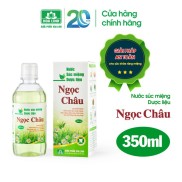 HCM SALE KHỦNG Nước Súc Miệng .D.ư.ợ.c. Liệu Ngọc Châu 350ml