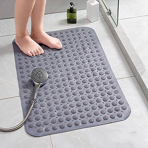 Bath Mat High Quality NonSlip Massage Mat With Scrub Pad Bathroom non