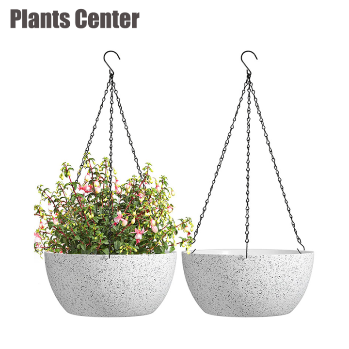 plants-center-พร้อมส่ง-t032-กระถางแขวนลายหินแกรนิต-2023-กระถางพลาสติก-ลายหินแกรนิต-ส่งจากไทยรวดเร็วทันใจค่ะ