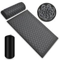 ☍ Three piece set of water drop acupuncture massage Yoga mat pillow and Oxford bag