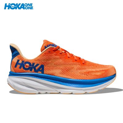 รองเท้าวิ่ง Hoka Men’s Clifton 9 Wide Vibrant Orange / Impala 1132210-VOIM