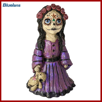 [ขายดี] ตุ๊กตา Censer Handmade สะดุดตาเรซิ่น Ghost รูปร่างเด็กสาวสวมใส่ตุ๊กตา Burner สำหรับห้องนั่งเล่น