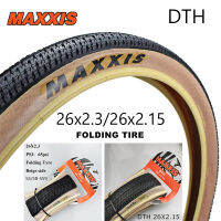 【Legit】Maxxis Dth 26 R Etroสีเบจจักรยานยาง26*2.152.3 Mtbจักรยานขับขี่บนถนนยางคงที่เกียร์เบาขี่จักรยานDthพับไม่มีพับยาง