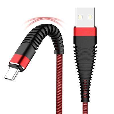 【Direct-sales】 USB Type C ชาร์จ Usb C เคเบิ้ลประเภท-C สายข้อมูลชาร์จโทรศัพท์สำหรับ O Neplus 7 6 Xiaomi R Edmi หมายเหตุ8ครั้ง Pro สำหรับ S Amsung A51 A50 A71