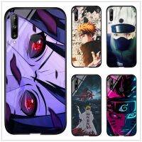 สำหรับ Huawei Y6P 2020 อะนิเมะ Naruto Series กระจกเทมเปอร์เคสโทรศัพท์เคสแข็งยอมรับส่วนบุคคลที่กำหนดเองเคสโทรศัพท์ Wholesale