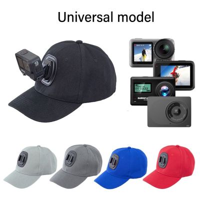 IRCTBV หมวกเบสบอลสำหรับเดินทางการตกปลาการขี่จักรยาน,หมวกตัวยึดกล้องกล้องกีฬาเหมาะสำหรับถ่ายภาพแอคชั่น