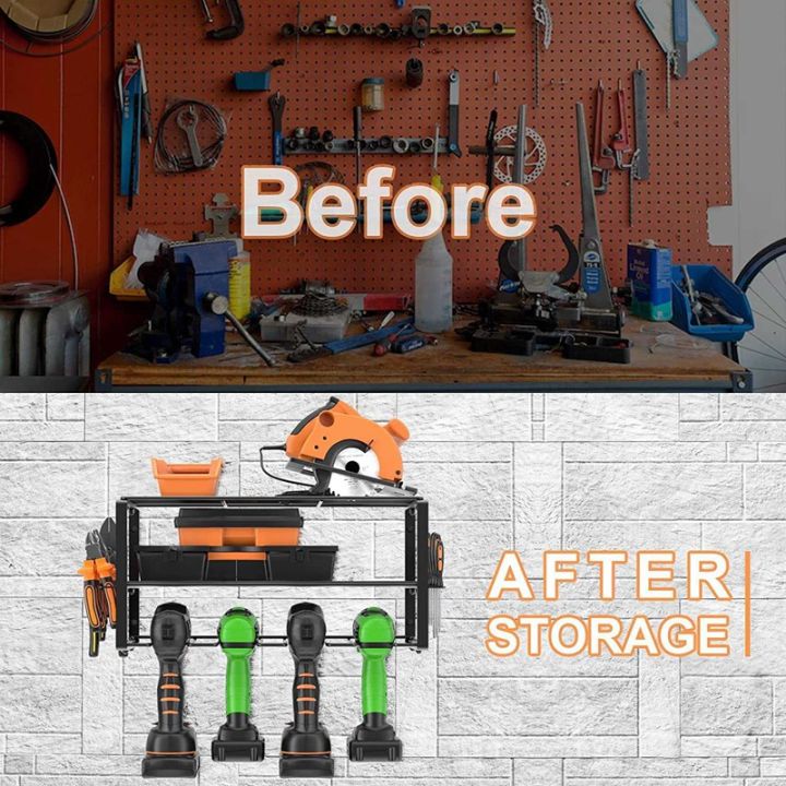 power-tool-organizer-garage-tool-organizers-and-storage-drill-holder-wall-mount-heavy-duty-metal-tool-shelf