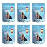 GOD ขนมสุนัข Smartheart Dog Treat Shiny and Healthy Coat for All Breeds (6 units) ขนมหมา  ขนมสัตว์เลี้ยง