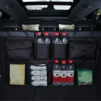 hotx 【cw】 Storage Organizer Car Large Capacity Backseat Mesh Holder car organizer