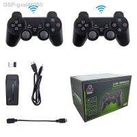 Gxal46093 32G 64G วิดีโอ Joypad สำหรับจอสัมผัส10000 2ชิ้นตัวควบคุม2.4G รองรับเกม PS1 FC SFC