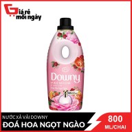 Nước xả vải Downy Đóa hoa ngọt ngào Chai 800ml thumbnail