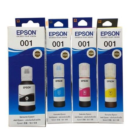 หมึกเติม-epson-001-set-4-สี-bk-c-m-y-c13t03y100-400-หมึกแท้100-หมึกเครื่องปริ้น-hp-หมึกปริ้น-หมึกสี-หมึกปริ้นเตอร์-ตลับหมึก