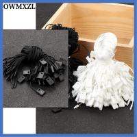 OWMXZL 500/1000PCS รัด ล็อคสแน็ป ฟิตติ้ง อุปกรณ์ตัดเย็บเสื้อผ้า แฮงแท็ก แฮงแท็กสตริง ป้ายราคา ป้ายเสื้อผ้า