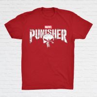 COD HOT PDPunisher Marvel Superhero Round Neck Mens Short Sleeve T-shirt Cotton_07