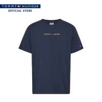 Tommy Hilfiger เสื้อยืดผู้ชาย รุ่น DM0DM17728 C87 - สีน้ำเงิน