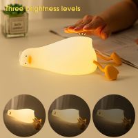 ❀▬♂ Lovely Duck Desk Light Eye Protection Night Lamp Warm Light Table Light Stepless Dimming Nursery Light Kids Birthday Gift