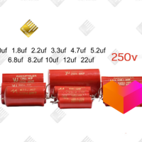 ซีเน็ตเวิร์คเสียงคาปาซิเตอร์เครื่องเสียง(สีแดง) 250V เกรด ออดิโอ