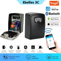 Tuya Smart Home Key Storage Secret กล่องบลูทูธ APP ปลดล็อกรหัสความปลอดภัยล็อคกันน้ำ Wall Mount Key Safe Box Caja Fuerte