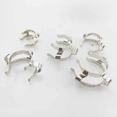 14# 19# 24# 29# 34# 45# Joints 304 Stainless Steel Lab Cone-shape Clamp Clip For Glass Adapter Clamps