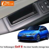 Kotak Penyimpanan Pintu Simping Mobil Untuk Volkswagen VW Golf 8 MK8 2020 2021 R Gti Gte Pintu Sandaran Kontainer