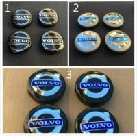 Style car VOLVO SET 4PCS 64MM GRAY CENTER WHEEL COVER HUB CAPS EMBLEM RIM BADGE hui