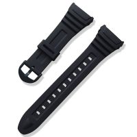 rfgykdtg Jeathus Watchband Replacement for Casio Digital Watches W-96h W-96h-1A 2A 1B 9A Silicone RubberStrap Pu Watch Bracelet