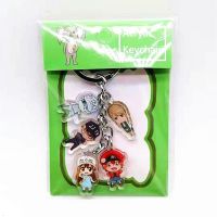 Anime Acrylic Keychain Hataraku Saibou Cells At Work Two Side Print Car Key Chain Cartoon Figure Holder Best Friend Keyring Gift