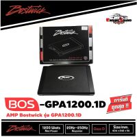 เพาเวอร์แอมป์ติดรถยนต์ BOSTWICK รุ่น BOS-GPA1200.1D CLASS D สีดำ เครื่องเสียงติดรถยนต์,เพาเวอร์ติดรถยนต์,เพาเวอร์แอมป์ติดรถยนต์,