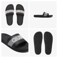 Quiksilver Men Slipper Original ของแท้100% รองเท้าแตะ รองเท้าแตะผู้ชายแบบยางRubber กันลื่น น้ำหนักเบา ใส่สบาย ใส่ไปได้ทุกที่ รองเท้าผู้ชาย รองเท้าใส่ไปท