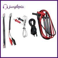 JUNGLEPIA เครื่องทดสอบสายเคเบิลเครือข่ายแบตเตอรี่2 In 1,เครื่องทดสอบมัลติมิเตอร์สีแดงค้นหาสายสัญญาณเครือข่ายแบบมือถือสำหรับ CAT5 CAT6/ระยะห่างข้อผิดพลาดสถานที่/วัดความยาว /Poe ตัวทดสอบวงจร