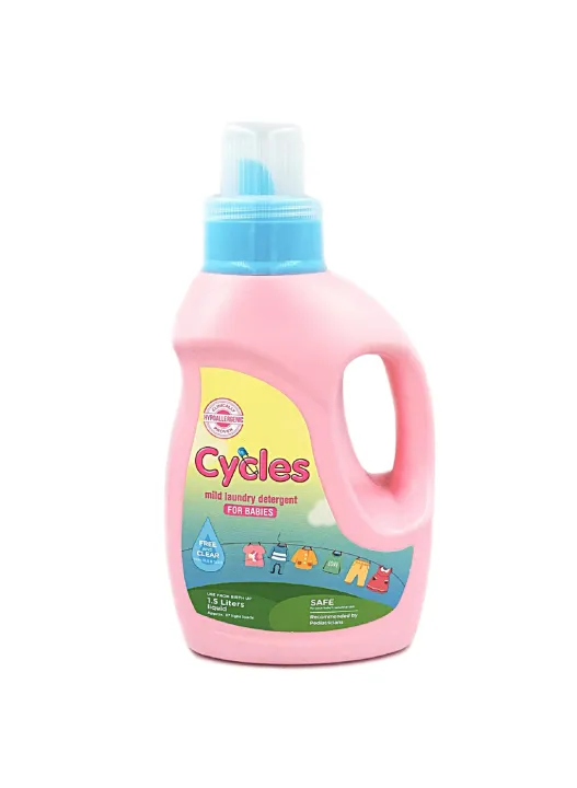 Cycles Liquid Detergent for Babies 1.5L Lazada PH