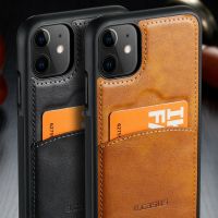 【Enjoy electronic】 For iPhone 12 12 Pro 12 Pro Max Case Luxury Leather Card Holder  Wallet Back Case Cover For iPhone 11 XSMAX XR 8 7 6 Plus Case