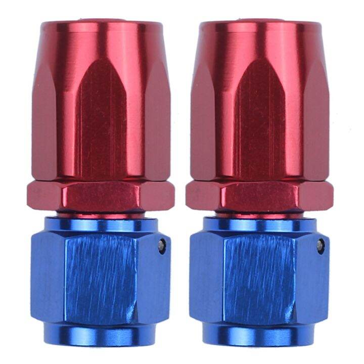 2X STRAIGHT Turbo Oil Feed Hose FittingAN6 8mm Lazada