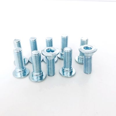10 Pcs Motorcycle Brake Disc/rotor Screws Bolts M8 x 20mm Carbon Steel 8.8 Lever Universal For Motobike Anti-rust 2022 New
