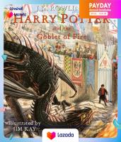 [New] Harry Potter And The Goblet Of Fire (Illustrated Ed) พร้อมส่ง