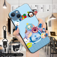 Volans เคสเคสสำหรับ Apple สำหรับ iPhone 15 Pro Max 15 15 Pro,เคสครอบโทรศัพท์ยางซิลิโคนการ์ตูนมิกกี้นิ่มมีสายคล้องแหวนใส่นิ้ว