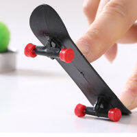 เกมการฝึกอบรมการเล่น Park Track Site Gift Black Mini พร้อม Ramp Children Finger Skateboard Set