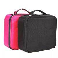 2020 New Brand Suitcases Double Storey Professional Cosmetic Case Nail Pattern Semi-permanent Tool Box Storage Cosmetic Bag